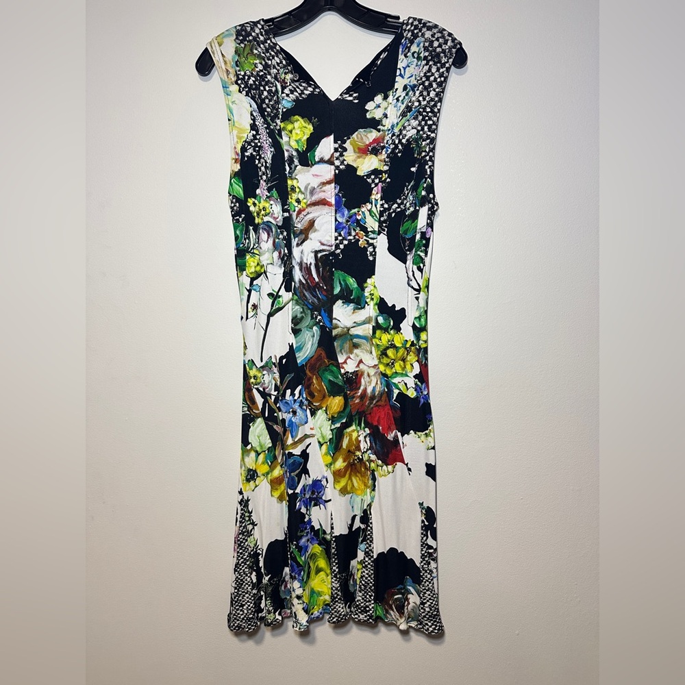 Roberto Cavalli Multicolor Floral Dress
